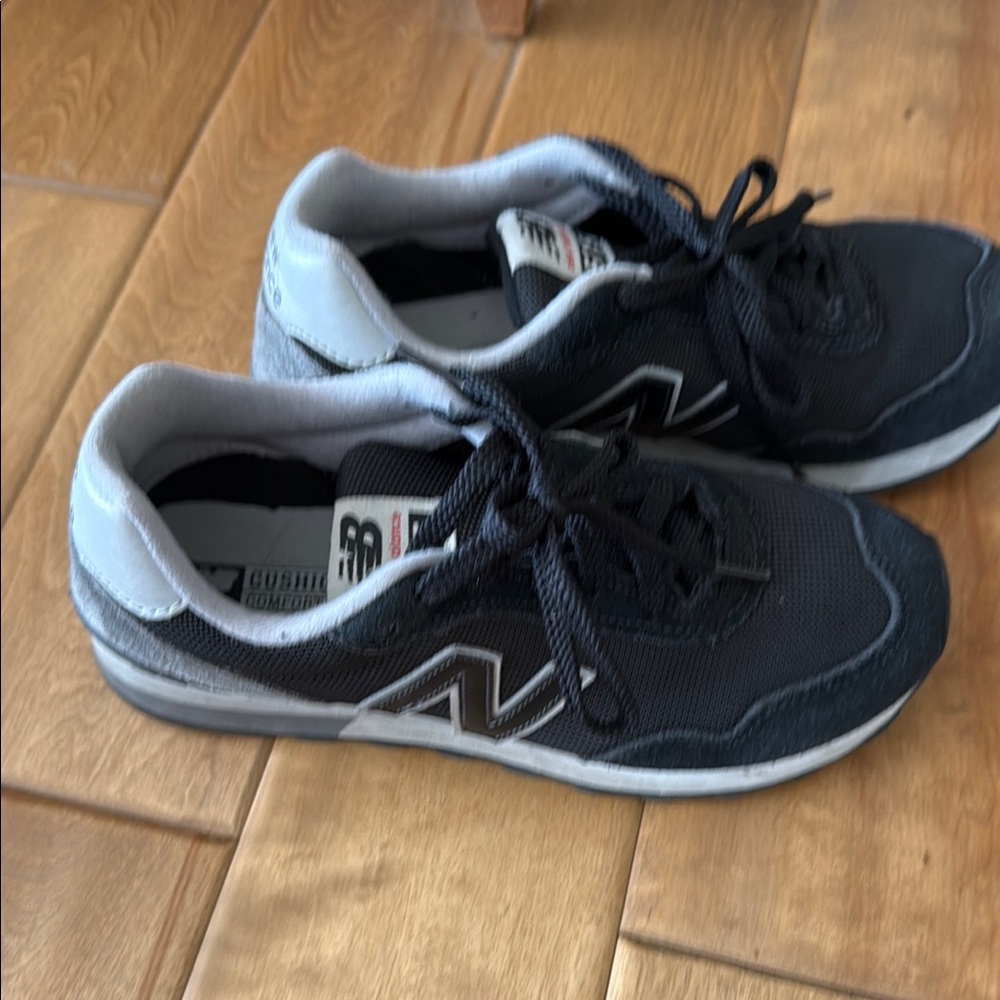 New Balance Black and Gray Athletic Sneakers